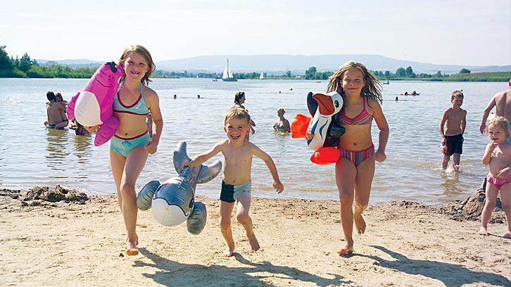 Kinder am Werratalsee