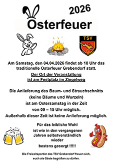 Osterfeuer Grebendorf